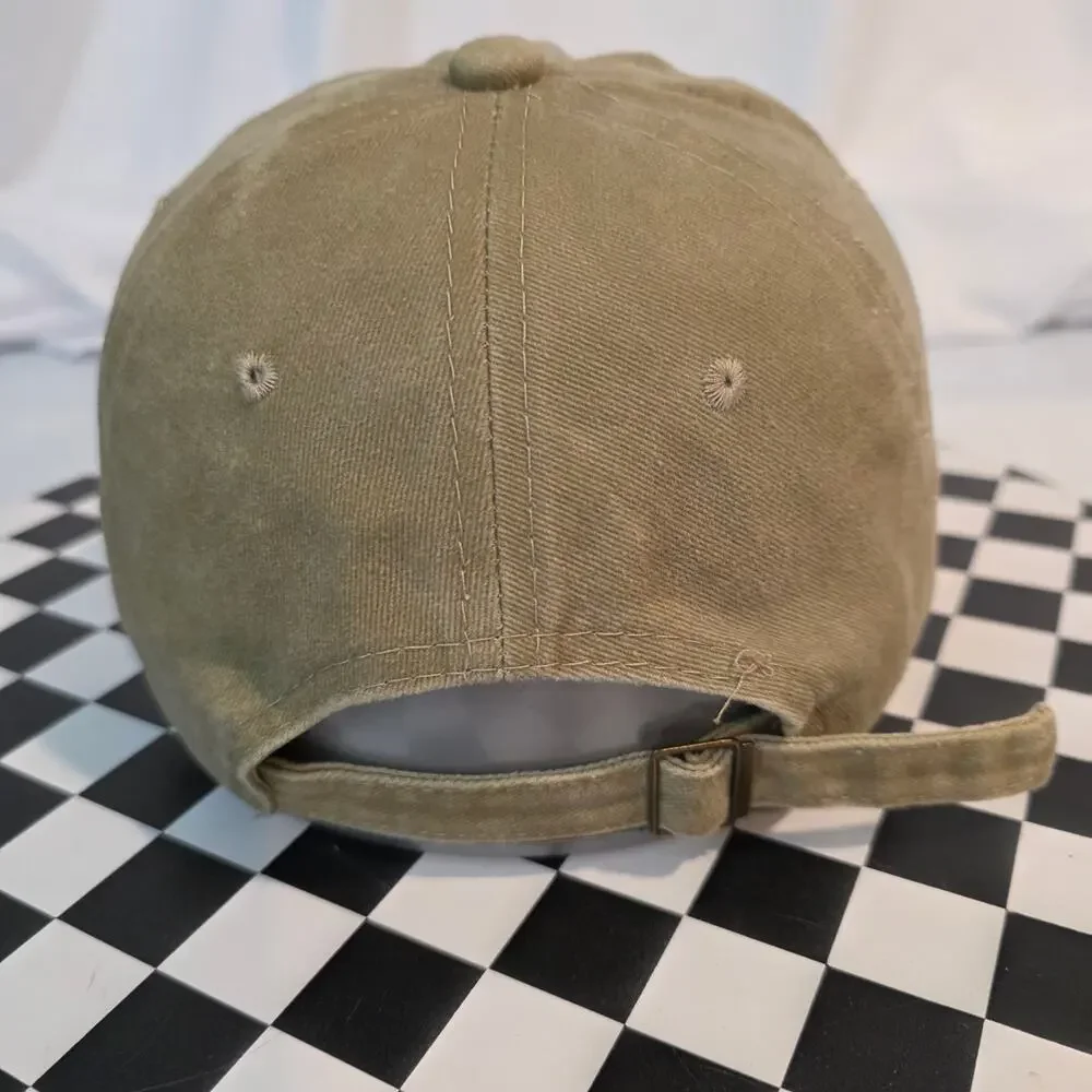 Thick Thighs X Thin Patience‎ Khaki Green Embroidered Dad Hat OSFA
